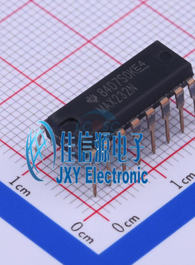 MAX232N  TI()  PDIP-16