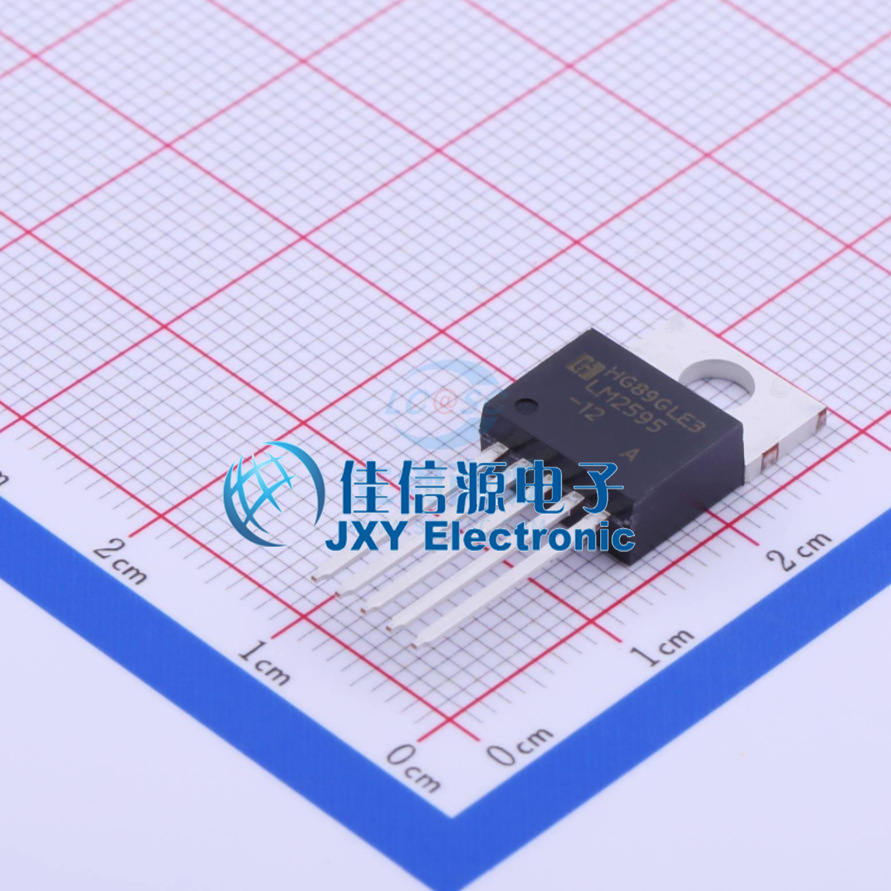 DC-DC电源芯片  LM2595T-12  HGSEMI(华冠)  TO-220-5L