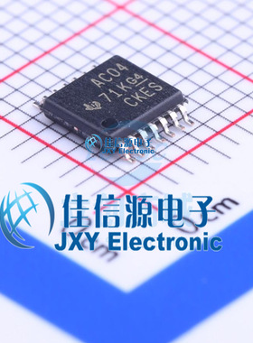 反相器芯片 SN74AC04PWR TI TSSOP-14 六路反向器 丝印AC04 全新