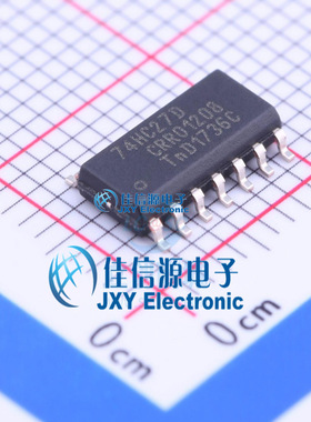 逻辑门     74HC27D,653  Nexperia(安世)  SOIC-14