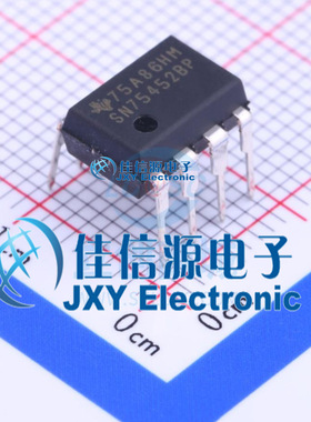缓冲器/驱动器    SN75452BP  TI(德州仪器)  DIP-8