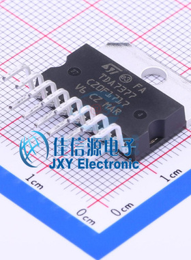 音频功率放大器 E-TDA7377 ST(意法半导体)  双声道 全新 ZIP-15P