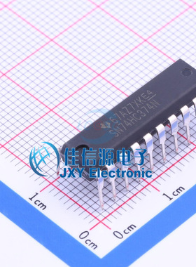 触发器     SN74HC374N  TI(德州仪器)  DIP-20