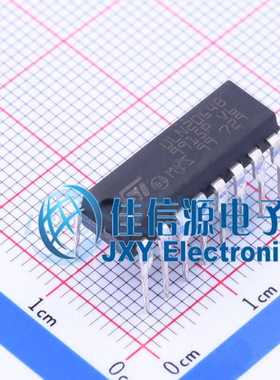 达林顿晶体管阵列      ULN2064B  ST(意法半导体)  PowerDIP-16