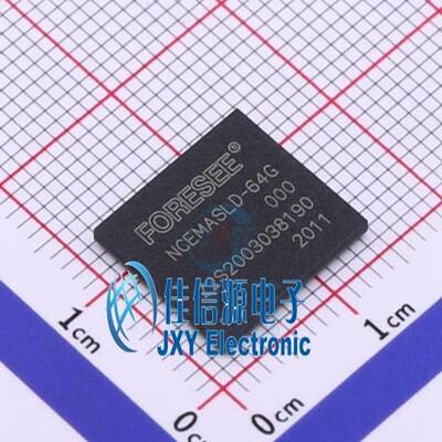 NCEMASLD-64G  FORESEE(江波龙)  BGA153Ball