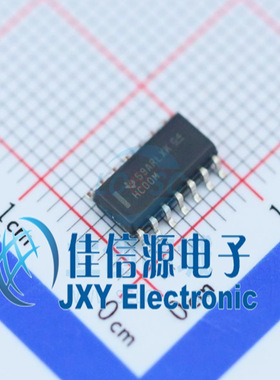 逻辑门     CD74HC00M96  TI()  SOP14