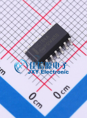 反相器     MM74HCT04M  onsemi(安森美)  SOIC-14