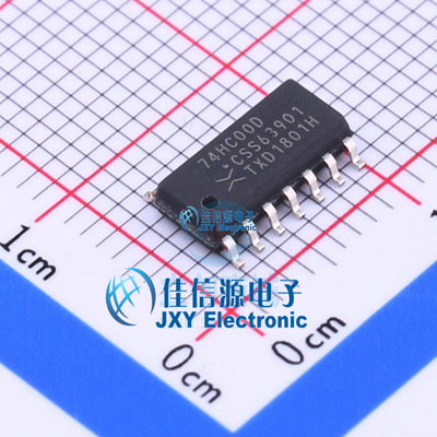 逻辑门     74HC00D,653  Nexperia(安世)  SOIC-14