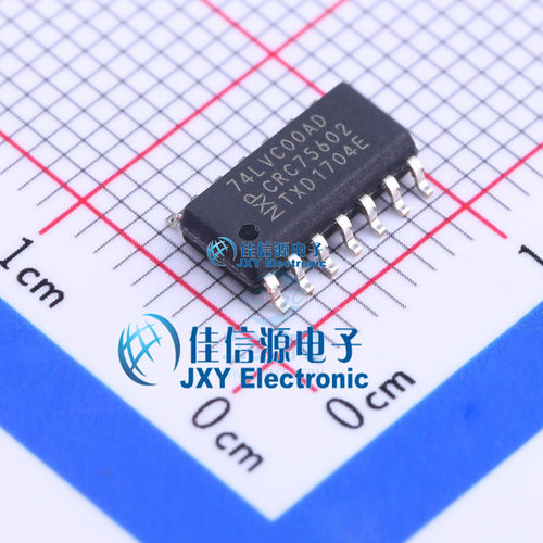 逻辑门     74LVC00AD,118  Nexperia(安世)  SOIC-14
