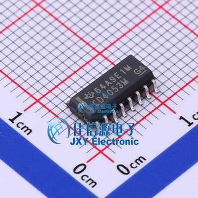 信号开关    CD4053BM  TI(德州仪器)  SOIC-16
