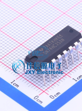 信号开关   SN74HC253N  TI(德州仪器)  PDIP-16