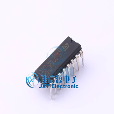 电机驱动芯片    L293D  ST(意法半导体)  DIP-16