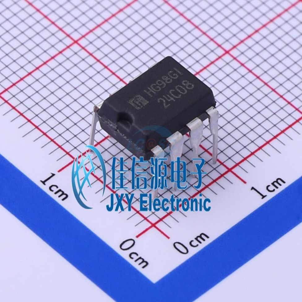 EEPROM芯片 AT24C08N  HGSEMI(华冠)  DIP-8