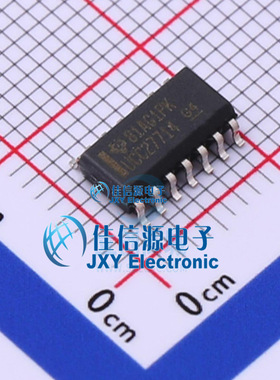 栅极驱动IC    UCC27714DR  TI()  SOIC-14