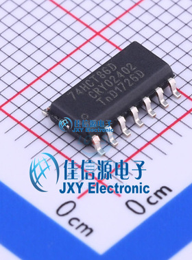 逻辑门     74HCT86D,653  Nexperia(安世)  SOIC-14
