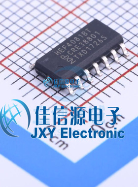 逻辑门     HEF4081BT,652  Nexperia(安世)  SO-14