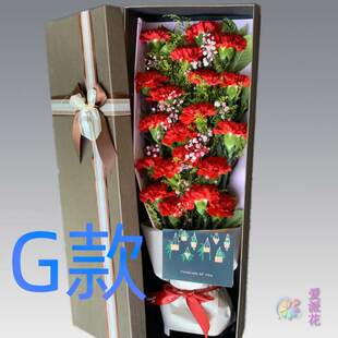 生日康乃馨河北张家口订花店送花康保县沽源县尚义县同城鲜花快递