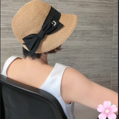 国现CA4LA KAREN*KTZ02744蝴蝶结渔夫帽KTZ02611织草帽防晒遮阳