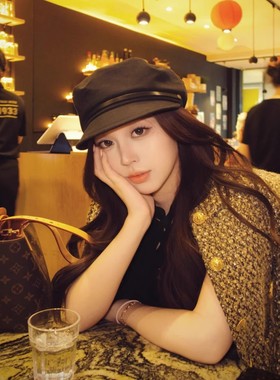 林志玲同款COH00052日本CA4LA*TOZ00126 报童帽鸭舌帽TAM02476