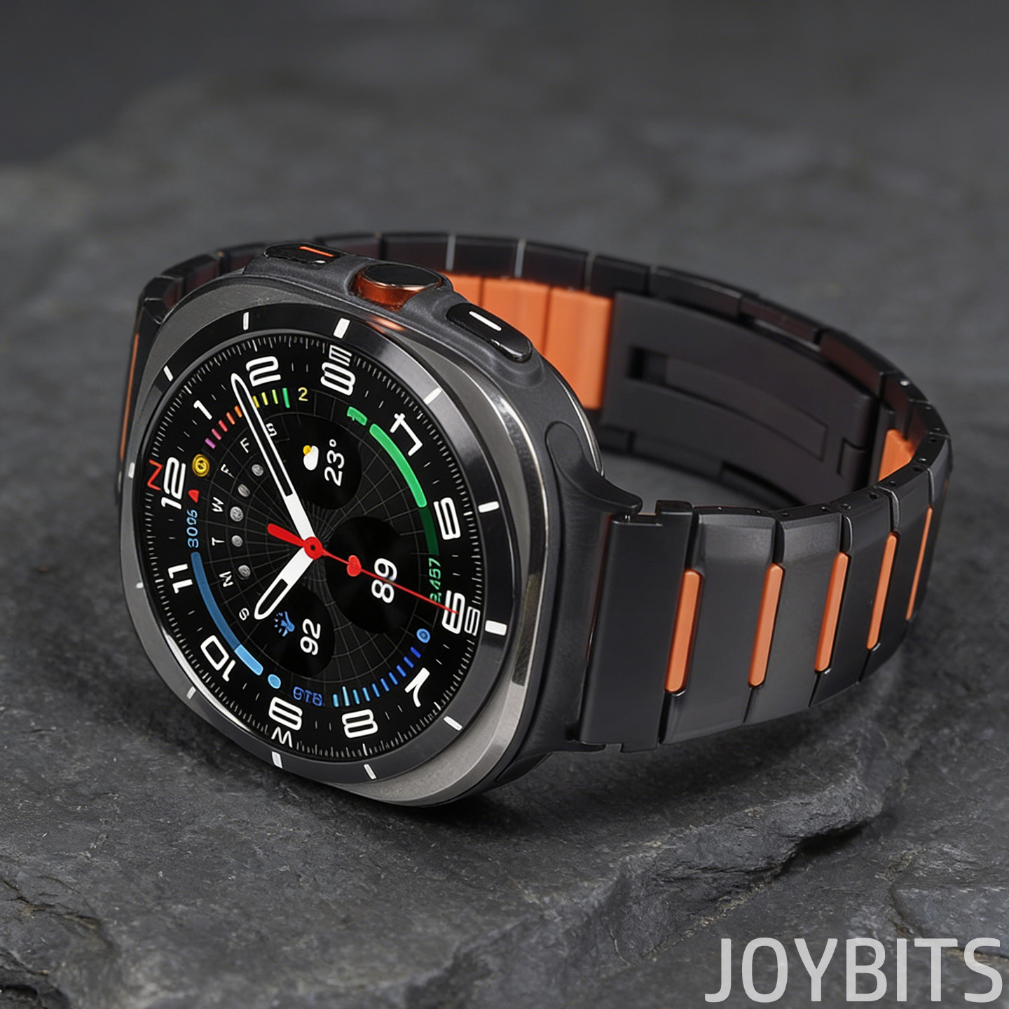 不锈钢classic橡硅胶表带适用Galaxy三星Watch8手