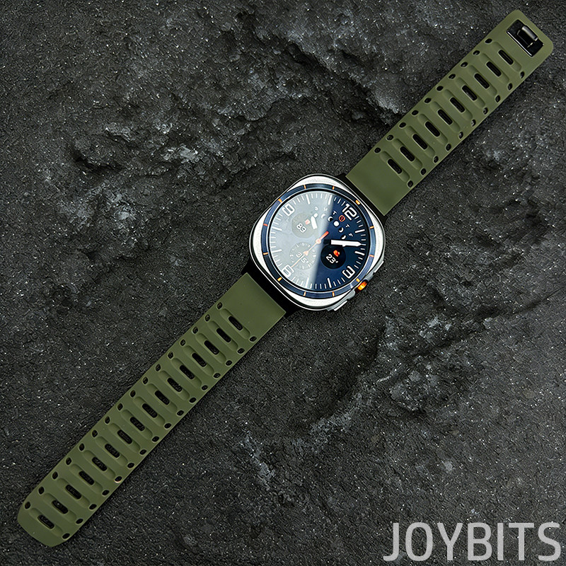 磁吸硅胶运动表带适用三星Galaxy手表watch8防水Ultr
