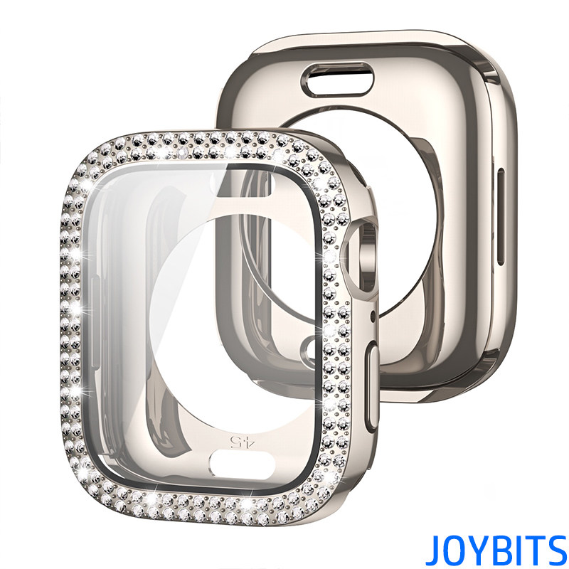 镶满闪钻S11保护壳适用iWatch苹果手表Ultra3壳膜一体全包46/49mm
