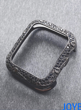 金属镶满闪钻S10保护壳适用Apple iWatch苹果手表一体全包女46mm