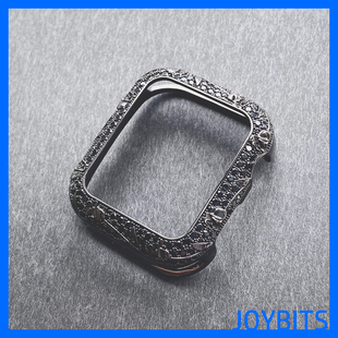 金属镶满闪钻S10保护壳适用Apple iWatch苹果手表一体全包女46mm