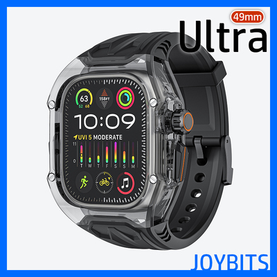 透明Ultra3理查德改装S11保护壳适用iWatch苹果手表带硅胶46/49mm