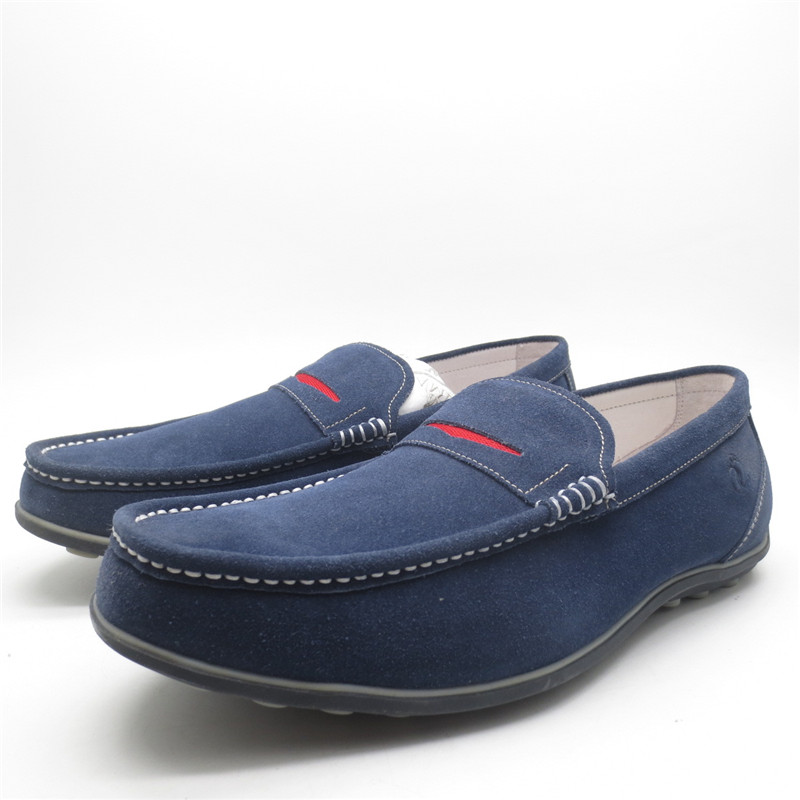 特价春款断码38 40 42 43码磨砂牛皮套脚透气时尚防滑休闲男鞋子