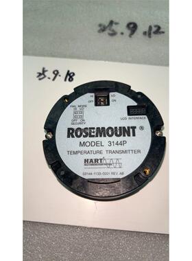 询价罗斯蒙特3144P温度变送器模块，型号03144-1133-