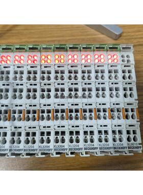 询价倍福KL3204 成色9.5新 通电如图，，单价200一片