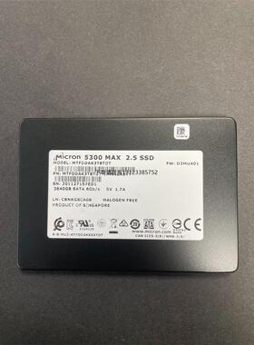询价拆机镁光5300 MAX 3.84T 企业级固态硬盘 SAT