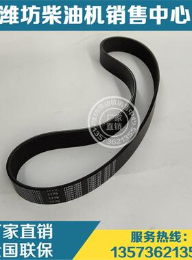 张紧轮皮带612600061747多楔带10PK1054潍柴WD12柴油机WP12发动机