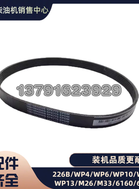 多楔带WP2.3N柴油发动机潍柴原厂配件1001094200涨紧轮皮带6PK770