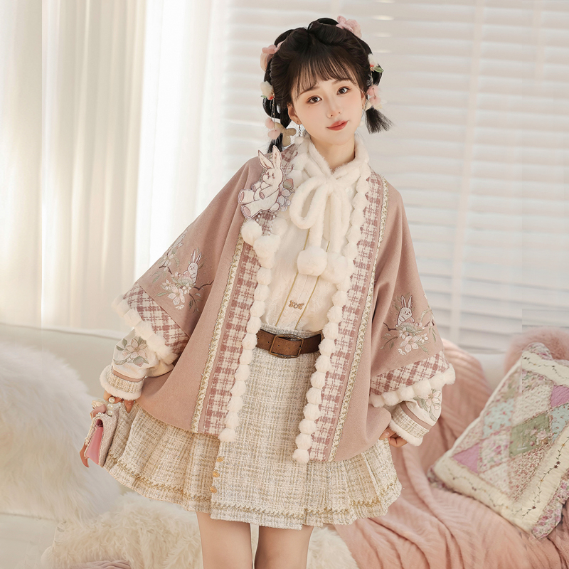 原创设计秋冬小个子减龄短外套