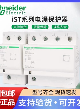 施耐德万高 IST 2P 4P 20KA/40KA/65KA iST 固定式T2类电涌保护器