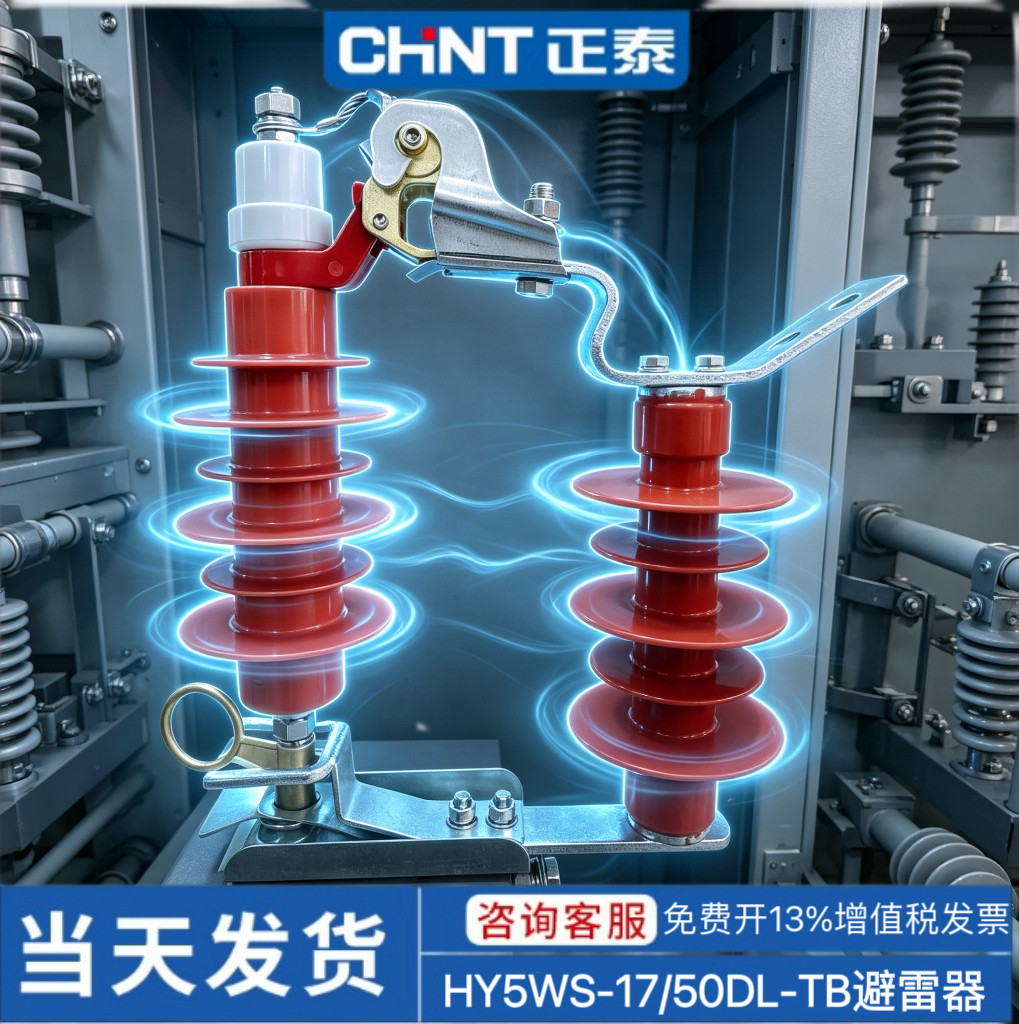 正泰可卸避雷器HY5WS-17/50DL-TB