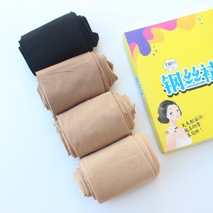 春秋钢丝袜连裤袜面膜袜光滑显瘦腿微透肤光腿神器防勾丝打底裤袜