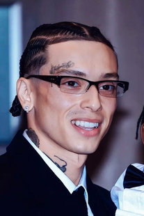 centralcee同款半框眼镜男斯文败类rapper方形窄框近视镜专业配镜