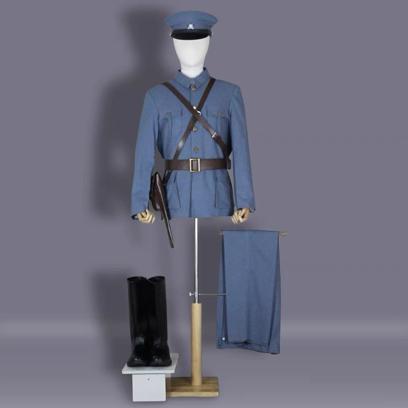 民国时期北伐军演出服高端定制服装纯棉南昌起义服装民国风婚纱照