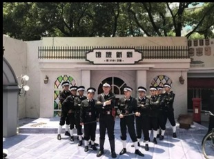 民国时期舞台表演服特务演出服伪军汪精卫衣服二狗子巡捕房套装