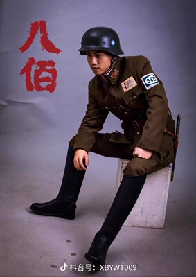 二战德国头盔款套装男女头盔机车安全帽大兵美式国军装民国风演出