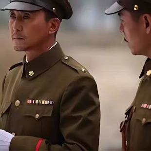 美式国军装民国时期影视剧老蒋同款套装特务舞台表演帅气婚纱照服