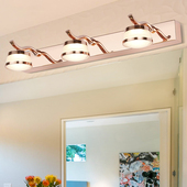 镜前灯led 镜柜灯浴室梳妆台灯化妆灯洗手间镜子灯壁灯 卫生间美式