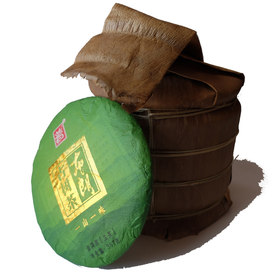 精装礼盒版云南布朗山古树茶 乔木普洱茶老树茶357克生茶2018年