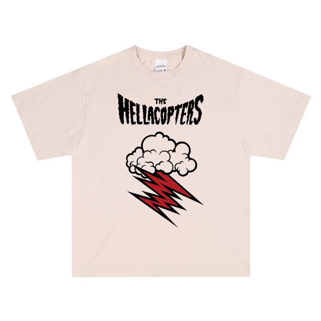 Hellacopters美式复古T恤