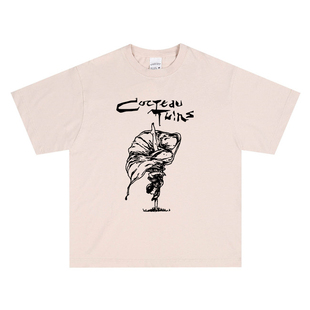 Cocteau Twins Treasure 极地双子星欧美乐队梦幻水洗纯棉短袖T恤