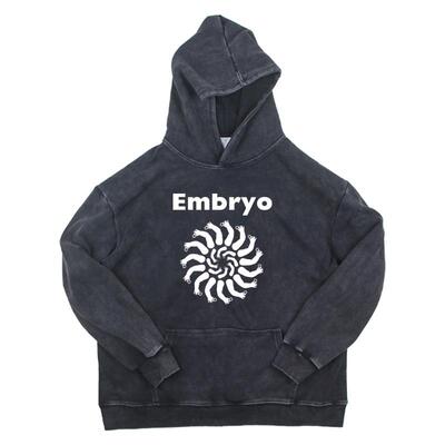 水洗帽衫重磅做旧Embryo卫衣新款