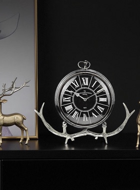 印度金属轻奢书房台面软装饰品